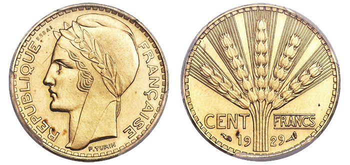 ウルグアイ 憲法100周年記念センテシモ試作金貨
